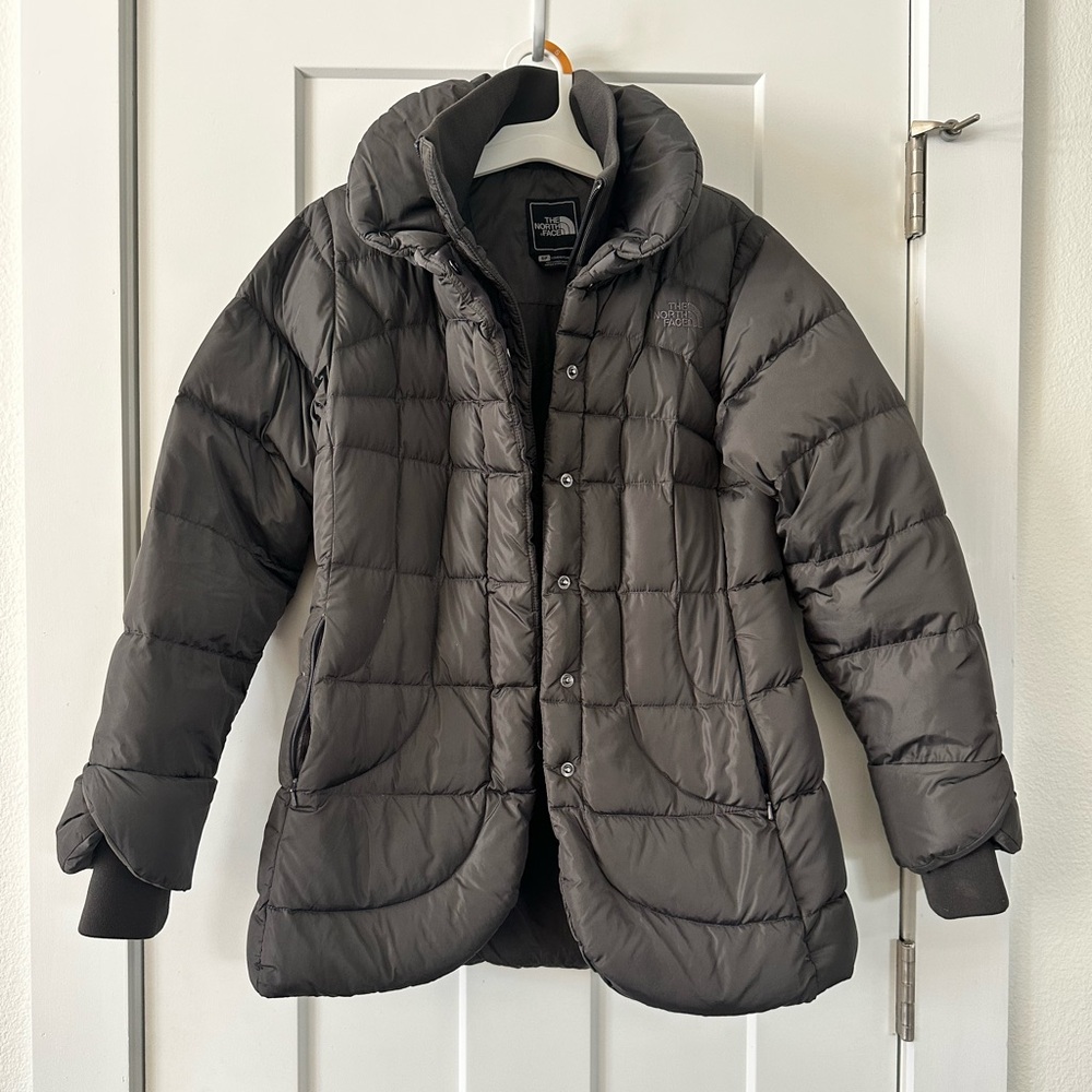 The North Face Broadway 600 Down Goose Feather Jacket Charcoal. Sz S